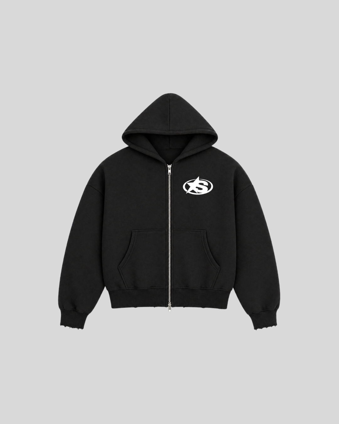 MIDNIGHT DOUBLE-ZIP HOODIE